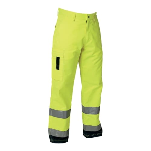 2616 Trousers Fluorescent yellow/navy Unisex