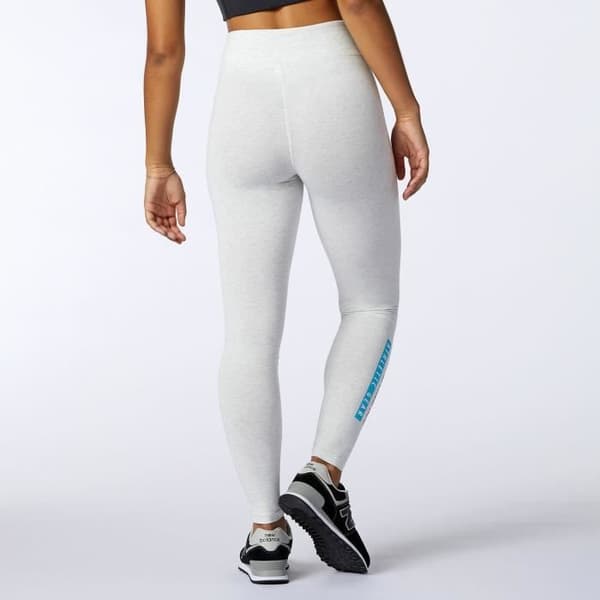Damleggings - New Balance - Essentials Field Day - Vit - Havssaltljung - Bekväm och elegant