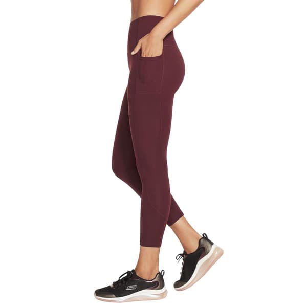 Skechers Go Walk High Waisted 7/8 Legging W03LG31B-PUR, Kvinde, Leggings, Lilla