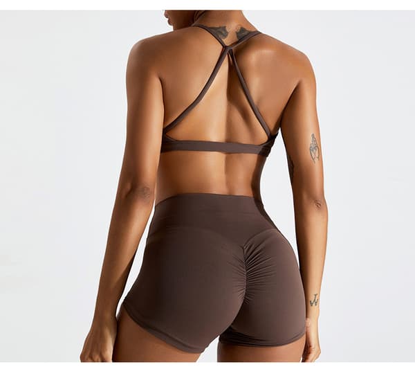 INF Criss Cross -urheiluliivit ja -leggingsit -setti