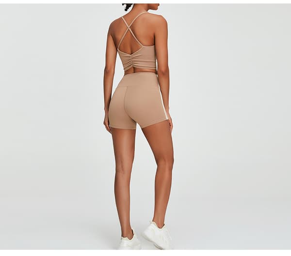 INF Criss Cross -urheiluliivit ja -leggingsit -setti