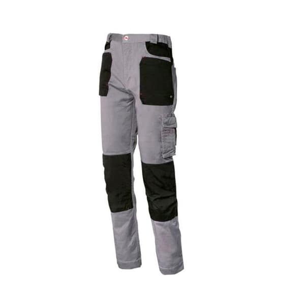 Starter proffsbyxor - 8730C0008005 - 8730 stretchbyxor grå/svart. XXL