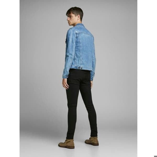 Jean Skinny - Jack &amp; Jones - Iliam Original 009 - Svart - Standardstorlek - Herr