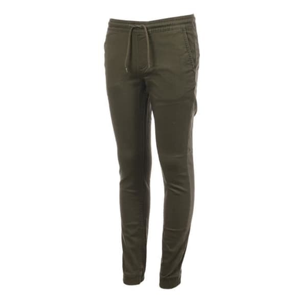 Joggerbyxor för Kille - JACK &amp; JONES - Vega - Kaki - Elastisk midja och ärmslut - 4 fickor