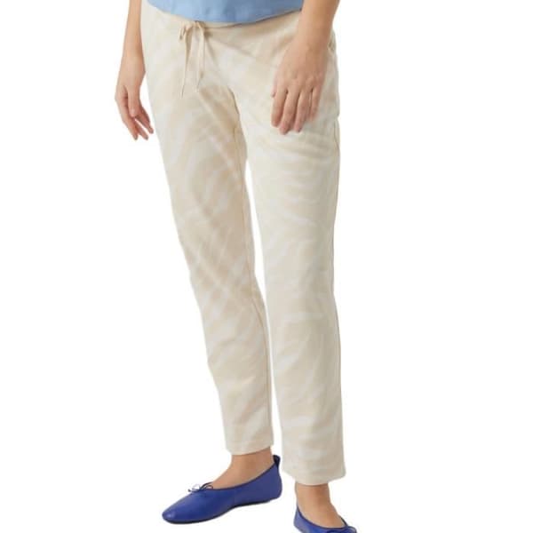 Beige Byxor Kvinna Mamalicious Lyates