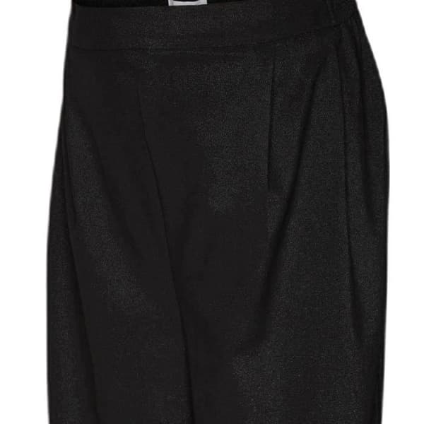 Svart Rakt Byxor Dam Mamalicious Glitter
