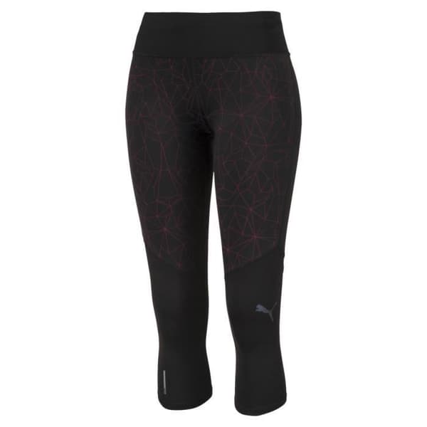 Legging 3/4 Svart kvinna Puma Graphic