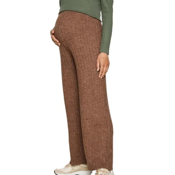 Pantalon Brun Femme Vero Moda Maternité Lefile Loose