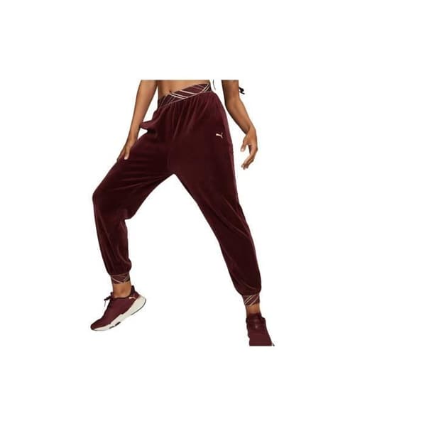 Pantalon de survêtement Femme Puma Deco Glam Velour - 522255-42