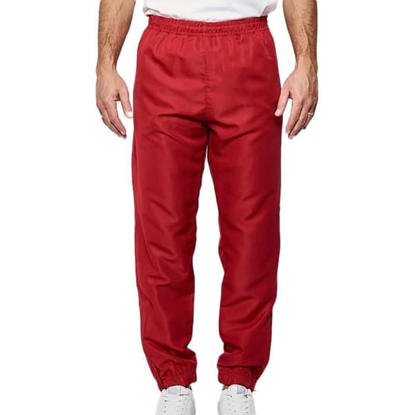 Sportbyxor för män Krismano - Mörkröd - Rakt snitt i polyester