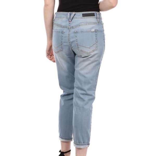 Jeans Dam - Vans - Boyfriend II - Blå - 5 fickor - Rivningar
