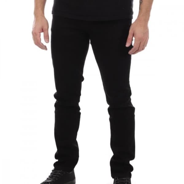 Jeans - SCHOTT - Regelbunden - Svart - Man