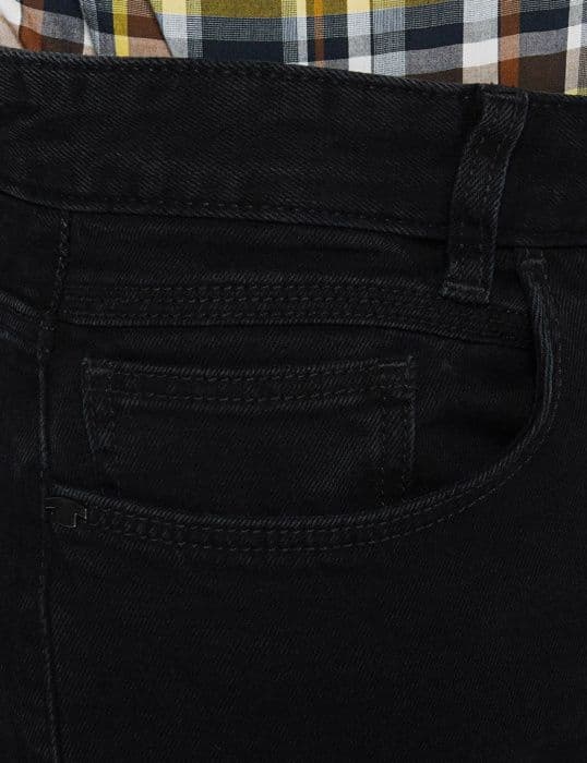 Tom Tailor Slim Fit Jeans Herr svart