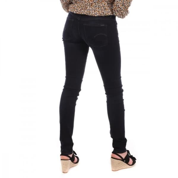 Jeans Skinny Blå Mörk Kvinna G-Star 3301 - Skinny Passform - Låg midja - 5 fickor