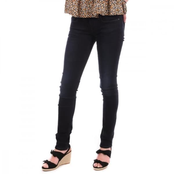 Jeans Skinny Blå Mörk Kvinna G-Star 3301 - Skinny Passform - Låg midja - 5 fickor