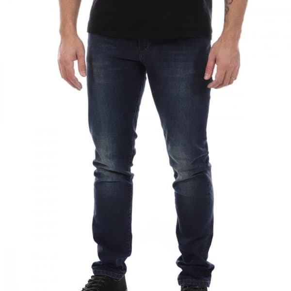 Jeans Herr Schott TRD - Slim - Blå - 98% bomull, 2% elastan