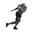 Miniatyrbild 6 av 6: Kompressionsleggings - Under Armour - HG Armour - Mörkgrå/svart - Ultra-bekväm - Andningsbar