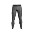 Miniatyrbild 1 av 6: Kompressionsleggings - Under Armour - HG Armour - Mörkgrå/svart - Ultra-bekväm - Andningsbar