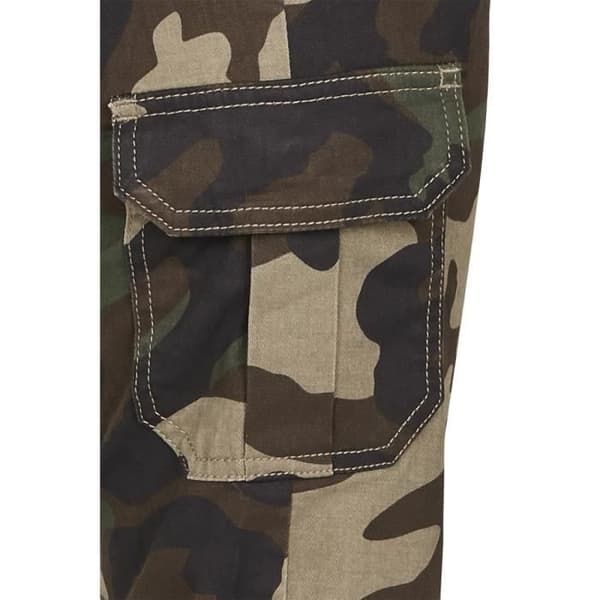 Cargo Byxor Dam - URBAN CLASSICS - Mörk Kamouflage - Hög Midja - 98% Bomull - 2% Elastan