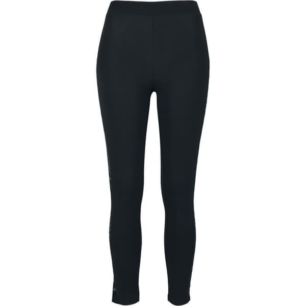 Urban Classics Leggings för kvinnor - Spetsband - Svart