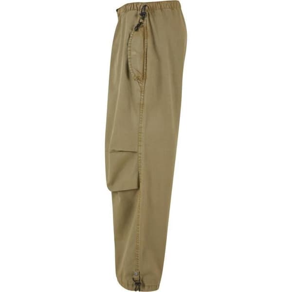 Cargo-byxor - Urban Classics - Fallskärm - 100% bomull - Olivgrön - Bekväm och trendig