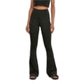 Miniatyrbild 2 av 4: Urban Classics Recycled GT Women's High Waist Flare Leggings - svart - 4XL