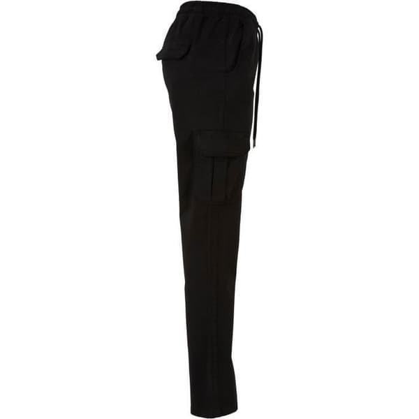 Cargo-byxor - Urban Classics - Twill - Höga midja - Svart - Bekväma och trendiga