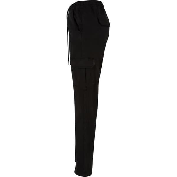 Cargo byxor dam - Urban Classics - Twill - Hög midja - Svart - Bekväm och trendig