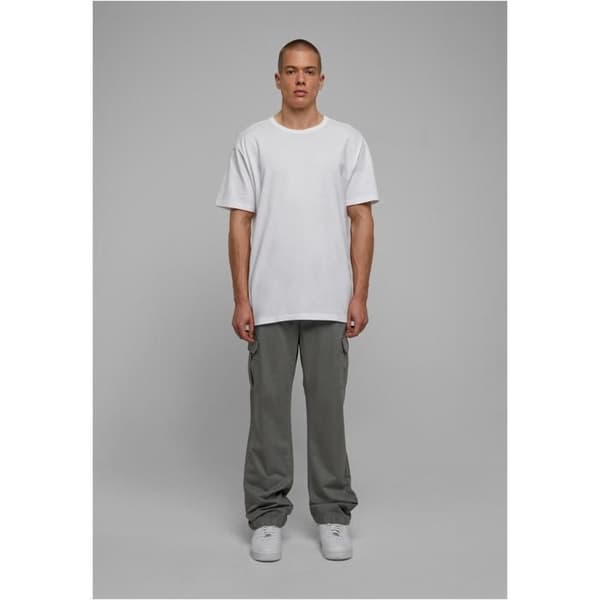 Cargo byxor - Urban Classics - Herr - Mörkgrå - 100% bomull - Elastisk midja