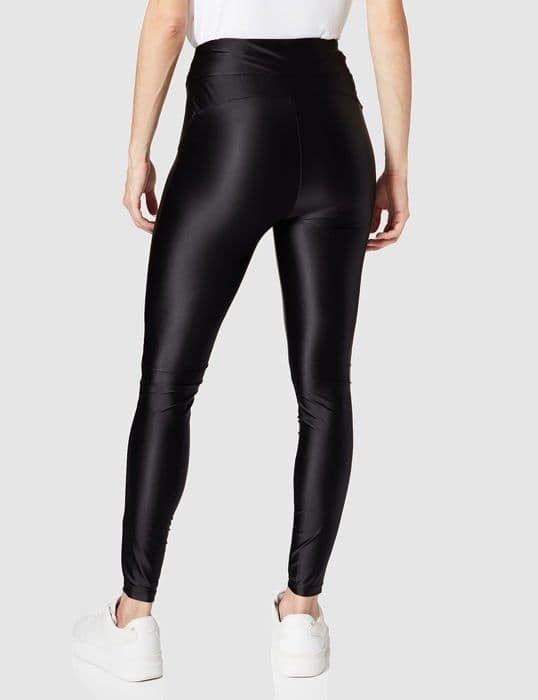 Leggings - jeggings - treggings Urban klassiker - TB4344 - Dam Highwaist Shiny Metalic Leggings Dambyxor