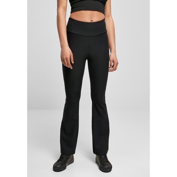 Legging - Urban Classics - Boot Rib - Hög midja - Utsvängd - Stora storlekar