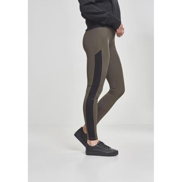Damleggings - Urban Classic - Jacquard Camo RANDIG - Hög midja - Skinny - Meshficka