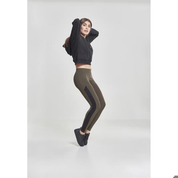 Damleggings - Urban Classic - Jacquard Camo RANDIG - Hög midja - Skinny - Meshficka