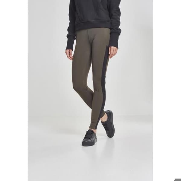 Damleggings - Urban Classic - Jacquard Camo RANDIG - Hög midja - Skinny - Meshficka