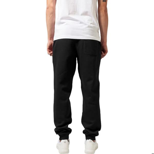 Träningsbyxor - URBAN CLASSICS - Basic - Svart - Regular passform - Standardstorlek