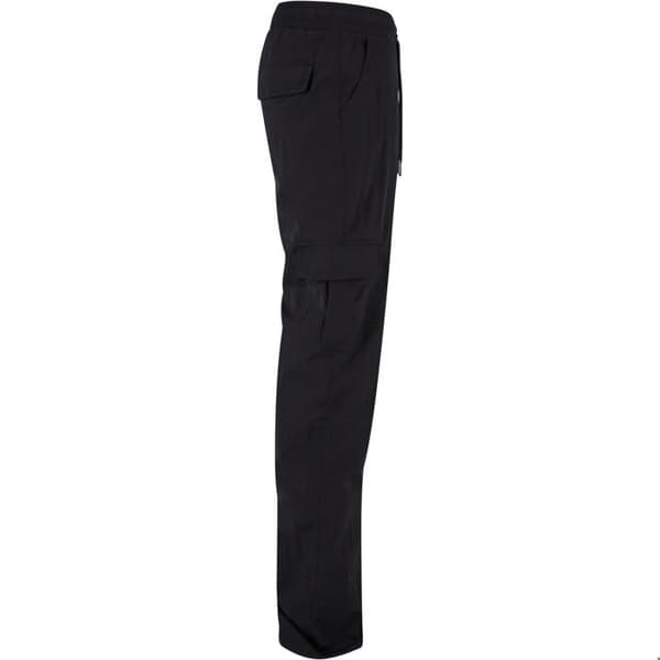 Damernas cargobyxor - Urban Classics - Svart - Rak passform - Elastisk midja - Cargofickor