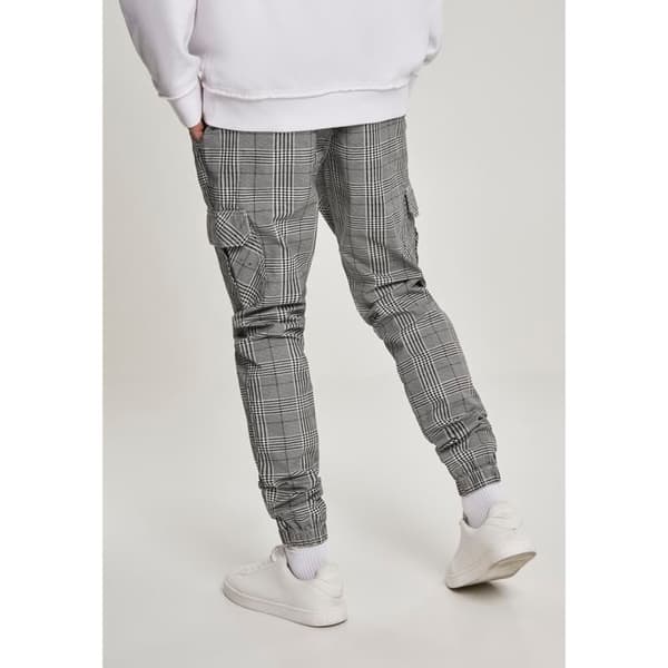 Cargo Byxa - Urban Classic - Glencheck - Grå - Mixad - Standardstorlek