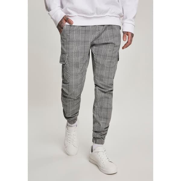 Cargo Byxa - Urban Classic - Glencheck - Grå - Mixad - Standardstorlek