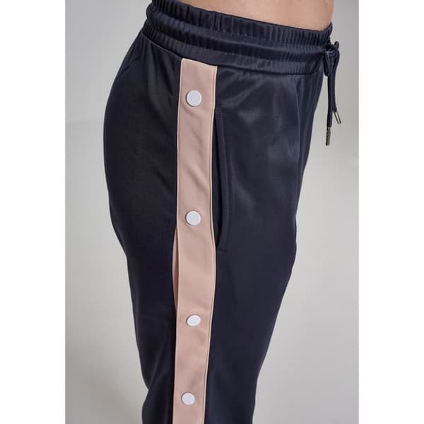 Dambyxor - Urban Classic - Knäppning fram - Mörkblå/Rosa/Vit - Standardstorlek - Bekväm