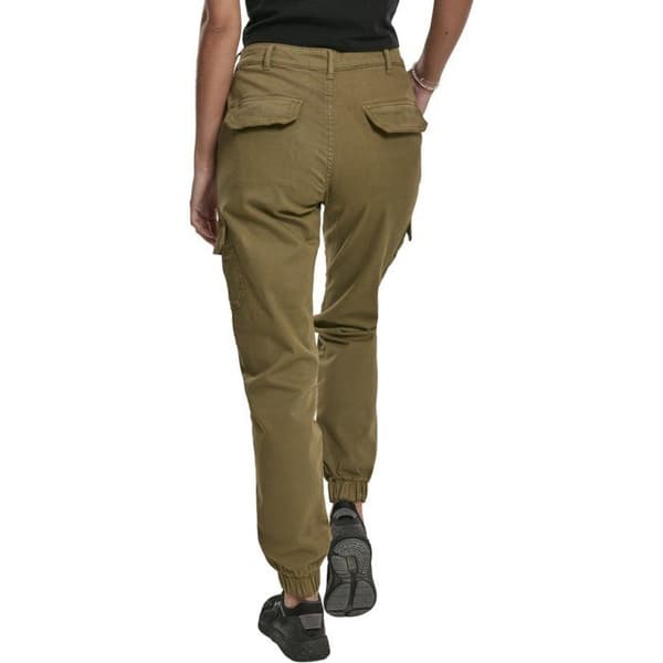 CargoByxor för dam - Urban Classic - Hög midja - Olivgrön - Optimalt comfort - Street wear look