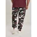 Miniatyrbild 3 av 6: Cargo joggingbyxor - URBAN CLASSICS - Camo - Bordeaux camouflage - Standardstorlek - Herr