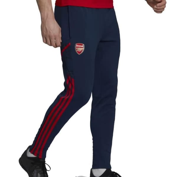 Arsenal träningsbyxor - Adidas - Slim fit - Midjehöjd - Återcycled polyester - AEROREADY