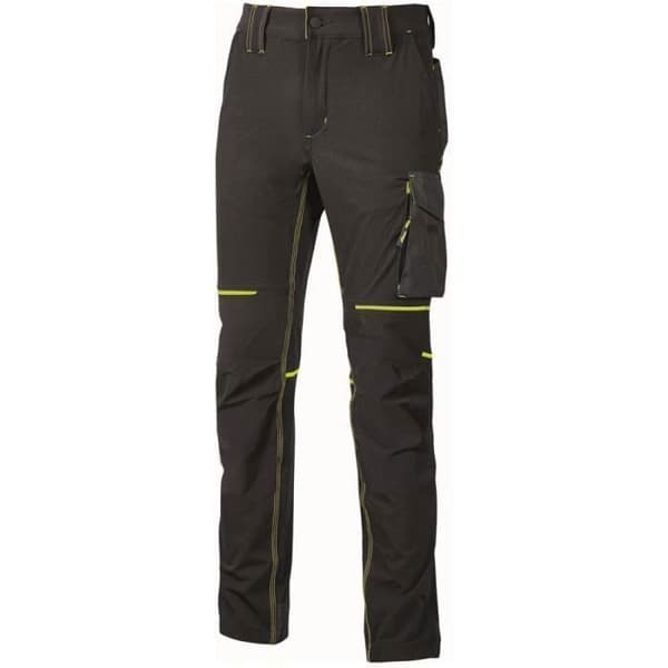 WORLD Smala arbetsbyxor - U-POWER - FU189 - Svart - Herr