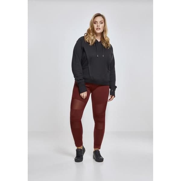 Legging damstorlekar - Urban Classic - Mesh - Elastisk - Röd färg - LOOSE passform