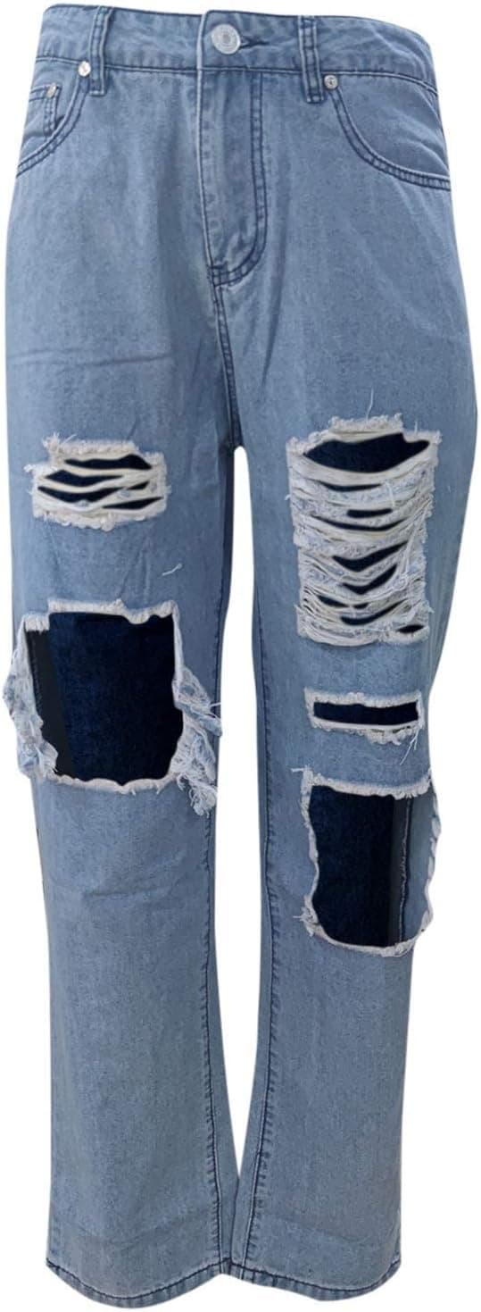 Rippade Jeans ZUKMUK Blå M