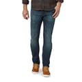 Miniatyrbild 1 av 4: LEE MVP Aristocrat Jeans - Högmidjade slim-fit raka jeans i blå stretchbomull för vuxna