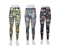 Miniatyrbild 1 av 10: Sömlösa Mönstrade Leggings 3-pack