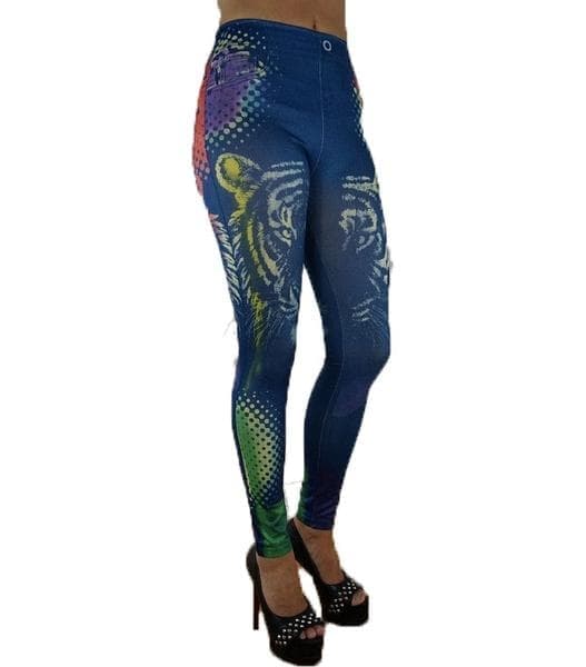 Sömlösa Mönstrade Leggings 3-pack