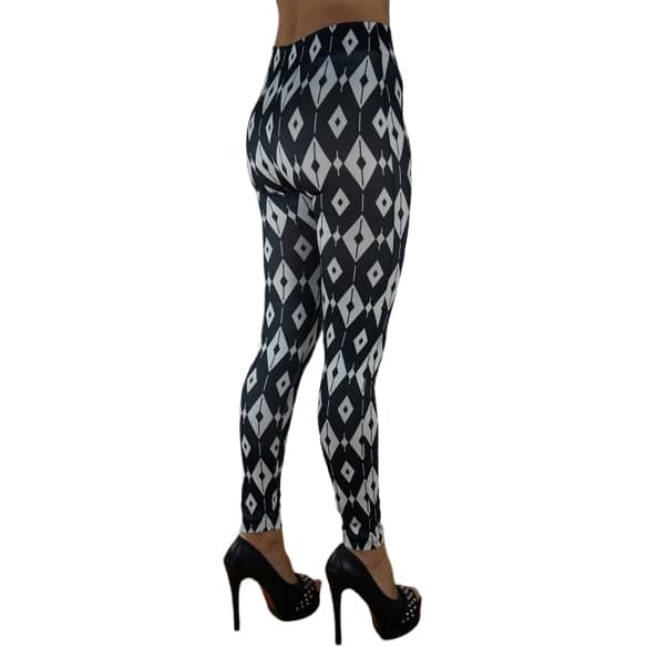 Sömlösa Mönstrade Leggings 3-pack
