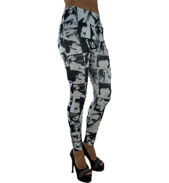 Sömlösa Mönstrade Leggings 3-pack